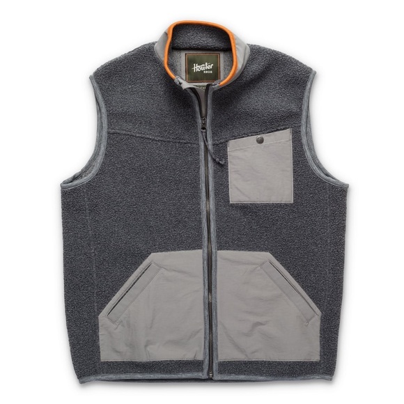 HOWLER BROTHERS
Chisos Fleece Vest
 in Mountain Grey - Picture 6 of 11